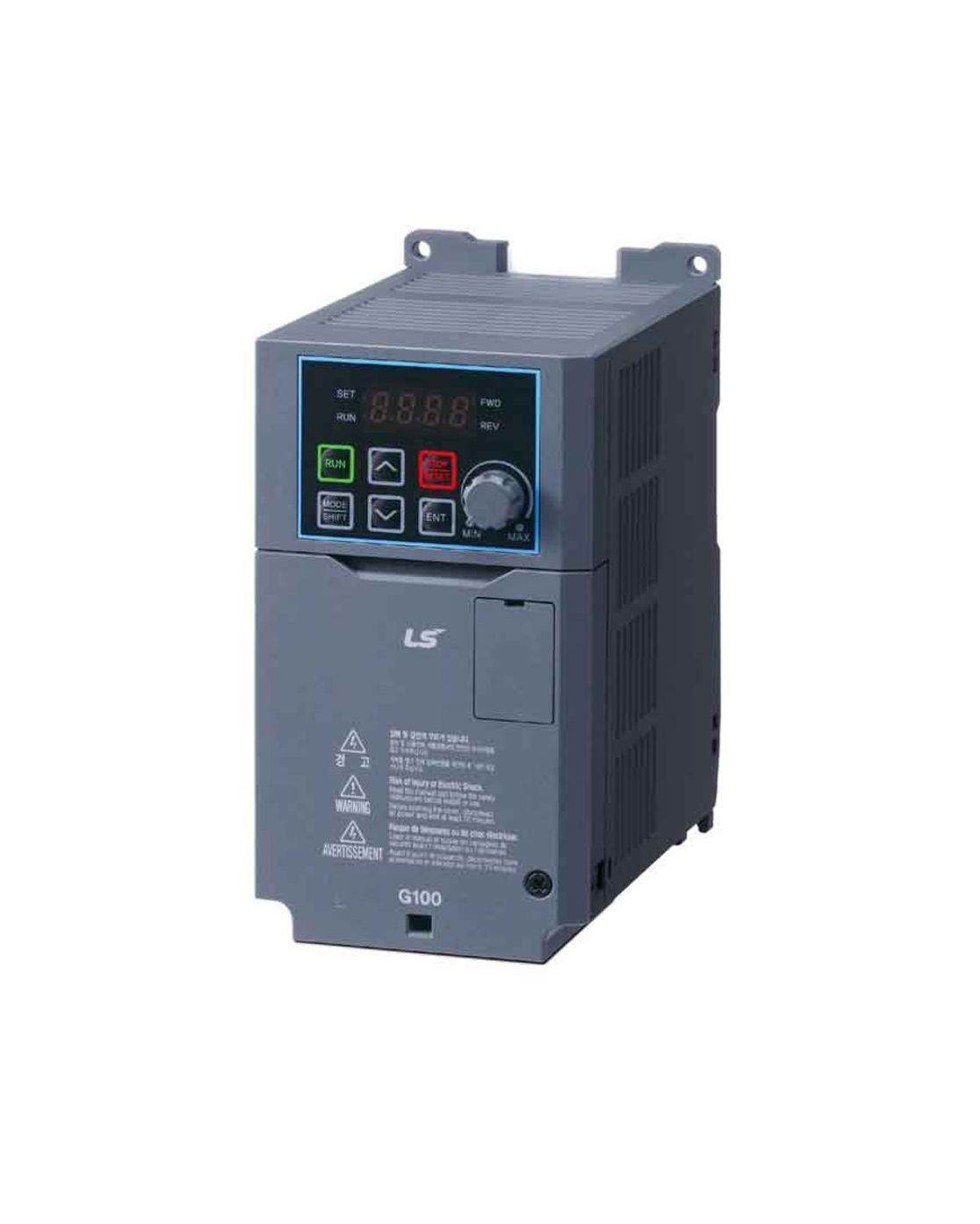 6040000100, VFD, 0.5Hp (1Hp), 240VAC, LS Electric LSLV0004G100-2EONN