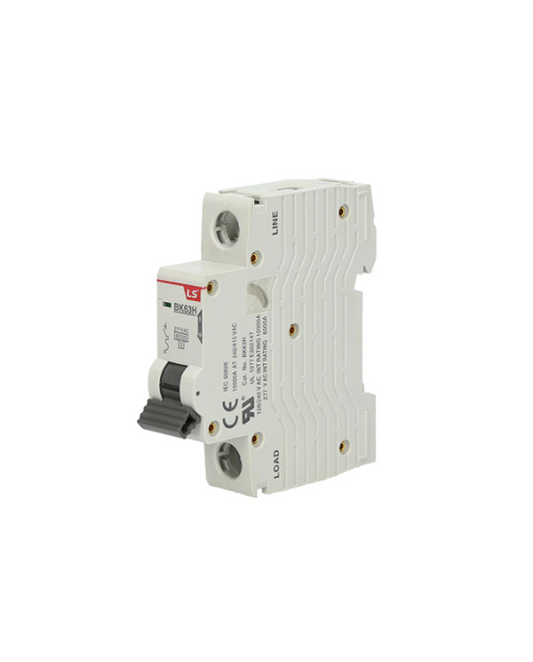 0626035763 2A 1P Circuit Protector, LS Electric BK63H-1P-C2A