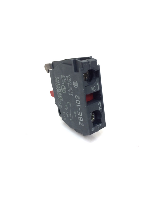 Schneider ZBE102 22mm Contact Block, Normally Closed